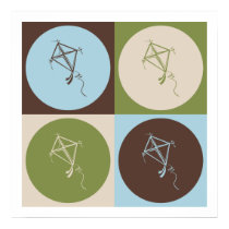 Pop Art Kite posters