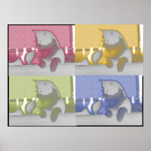 Pop Art Kitty Posters
