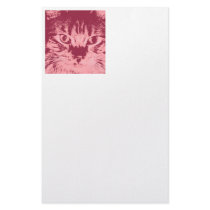 Pop Art Kitty Stationery Paper