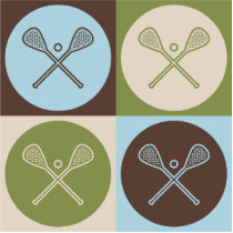 Pop Art Lacrosse Photo Cut Outs