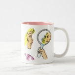 Pop Art Lady Coffee Mug