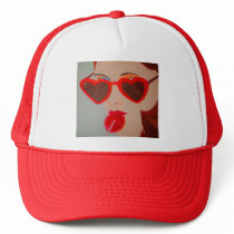 Pop Art Lady hats by Housh68 Pop Art Lady hats