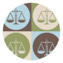 Pop Art Law stickers by busybrain Pop Art Law stickers