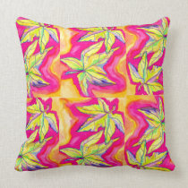 Pop Art Leaves pillows