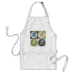 Pop Art Library Work Apron