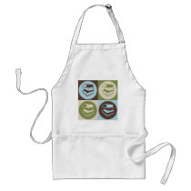 Pop Art Library Work Apron