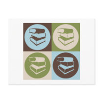 Pop Art Library Work postcards