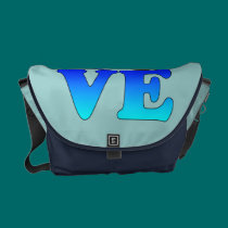 Pop Art LOVE Messenger Bag rickshaw messenger bags