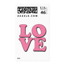 POP ART LOVE postage by greenbaby POP ART LOVE postage