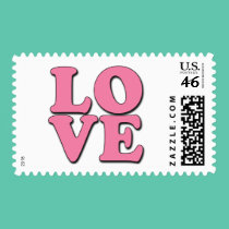 POP ART LOVE stamps