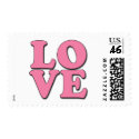 POP ART LOVE postage