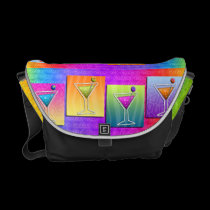 POP ART MARTINI MESSENGER BAG messenger bags
