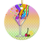POP ART MARTINI Ornament - Maxxed Out