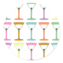Pop Art Martinis stickers