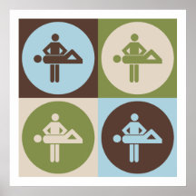 Pop Art Massage Print