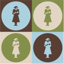 Pop Art Midwifery Acrylic Cut Out