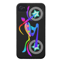 Pop Art MOTORCYCLE iPhone 4/4S Case-Mate Barely Th Case-mate Iphone 4 Cases