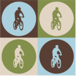 Pop Art Mountain Biking Photo Cut Out