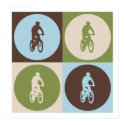 Pop Art Mountain Biking posters by busybrain Pop Art Mountain Biking posters