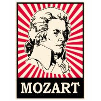 Pop Art Mozart t-shirts