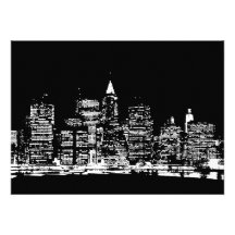Pop Art New York City Invitation