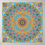 Pop Art No. 2 Kaleidoscope Poster