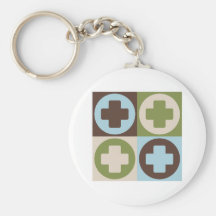 Pop Art Nursing Keychain