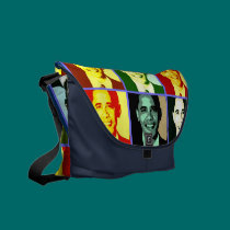 Pop Art Obama Rickshaw Messenger Bag rickshaw messenger bags