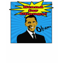 Pop Art Obama T-Shirt by rudepolitics Pop Art Obama T-Shirt
