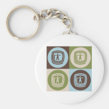Pop Art Occupational Therapy Keychain