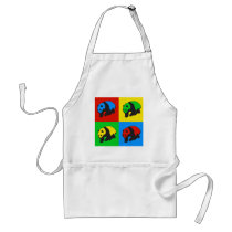 Pop Art Panda Apron
