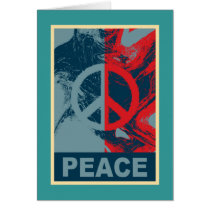 POP ART Peace Symbol cards
