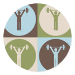 Pop Art Personal Training Sticker