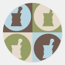 Pop Art Pharmacology Stickers