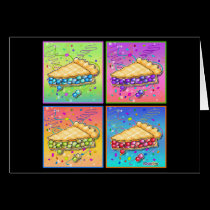 Pop Art Pie cards