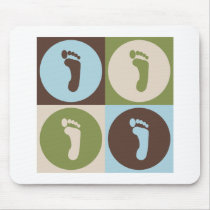 Pop Art Podiatry Mouse Mat