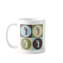 Pop Art Podiatry Coffee Mug