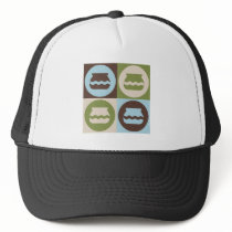 Pop Art Pottery Trucker Hats