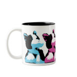 Pop Art Puppy Mug mugs