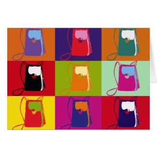 Pop Art Purse Card 