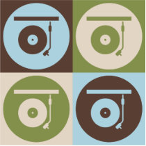 Pop Art Records photo sculptures