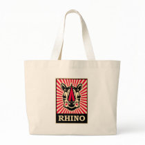 Pop Art Rhinoceros Bags