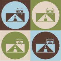 Pop Art Road Trips photo sculptures