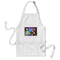 Pop Art Rocket aprons by cartshirt Pop Art Rocket aprons
