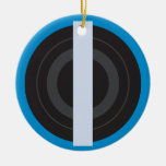 Pop Art Roller Derby Pivot Stripe Christmas Ornament