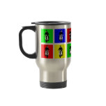 Pop Art Scooter Boy mugs