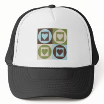 Pop Art Scrapbooking hats