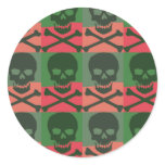 Pop Art Skulls 2 stickers