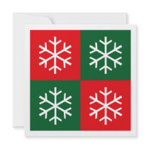 Pop Art Snowflakes invitations by Ladiebug Pop Art Snowflakes invitations