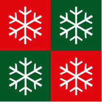 Pop Art Snowflakes photo sculptures